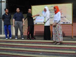 Penyerahan Beasiswa STF 2016 Senilai Rp119.970.000