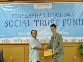 Komitmen STF Bantu Mahasiswa Kurang Mampu