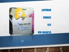 Laporan Dana Masuk STF UIN Jakarta Periode Januari-April 2017