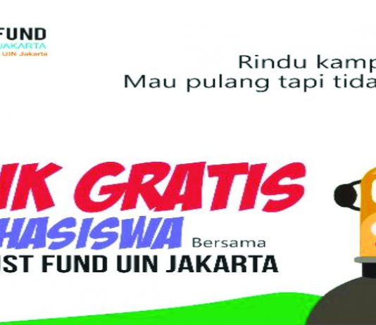 Mudik Gratis untuk Mahasiswa bersama STF UIN Jakarta