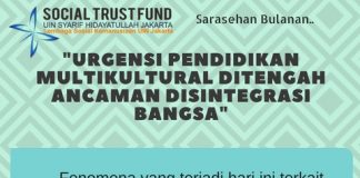 Sarasehan Bulanan Social Trust Fund (STF) UIN Syarif Hidayatullah Jakarta