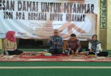 Berita Pesan Damai dan 1001 Do’a Bersama untuk Myanmar