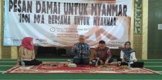 Berita Pesan Damai dan 1001 Do’a Bersama untuk Myanmar