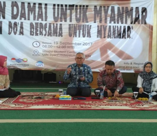 Berita Pesan Damai dan 1001 Do’a Bersama untuk Myanmar