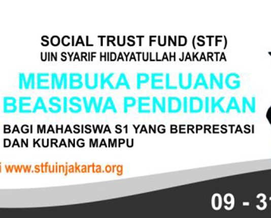 Beasiswa Social Trust Fund Tahun 2017 (Semester Genap)