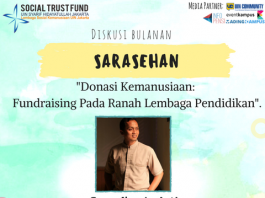 Sarahsehan Bulanan STF: Fundraising Pada Ranah Lembaga Pendidikan