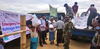 Penyaluran Bantuan dari STF UIN Jakarta untuk Rohingya