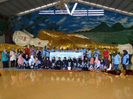 Rombongan IYLC Kunjungi Rumah Ibadah Buddha