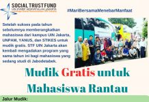 Mudik Gratis untuk Mahasiswa Rantau