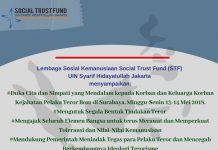 Pernyataan Sikap Social Trust Fund (STF) UIN Syarif Hidayatullah Jakarta