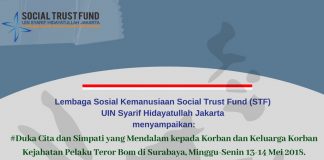 Pernyataan Sikap Social Trust Fund (STF) UIN Syarif Hidayatullah Jakarta