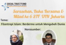 Sarasehan, Buka Bersama dan Milad ke-6 STF UIN Jakarta