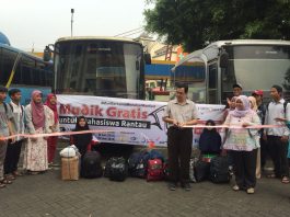 STF UIN Jakarta Gelar Mudik Gratis