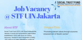 Job Vacancy @ STF UIN Jakarta