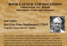 Book Launch & Discussion __Tribute to Prof. M.C. Ricklefs __