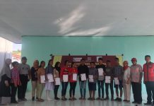 STF Salurkan Beasiswa Perdamaian di Poso, Sulawesi Tengah