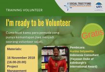 Training: I’m ready to be Volunteer