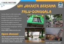 UIN Jakarta Bersama Palu-Donggala