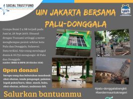 UIN Jakarta Bersama Palu-Donggala
