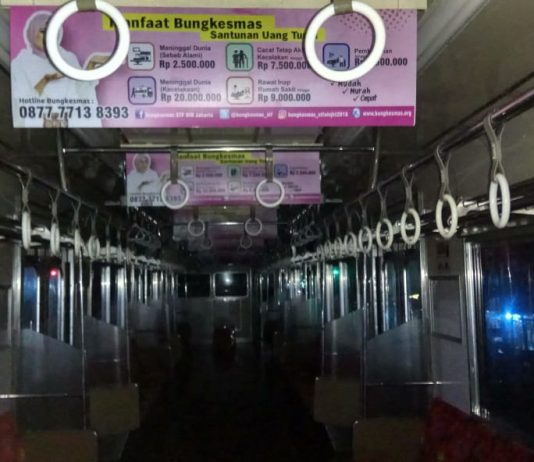 STF UIN Jakarta Bumingkan Program Bungkesmas Melalui Commuter Line Jabodetabek