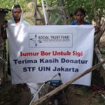 STF UIN Jakarta Bersama KSP Budi Luhur Buatkan Sumur Bor Air untuk Korban Tsunami