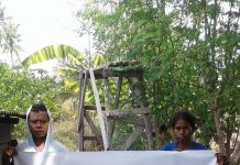 STF UIN Jakarta Bersama KSP Budi Luhur Buatkan Sumur Bor Air untuk Korban Tsunami