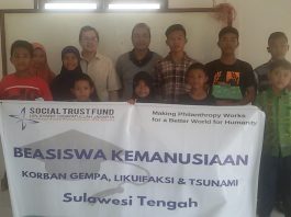 STF UIN Jakarta Melalui Beasiswa Kemanusian Bantu Korban Dampak Bencana