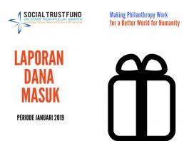 Laporan Donasi Masuk Periode Januari 2019