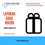 Laporan Donasi Masuk Periode Februari 2019