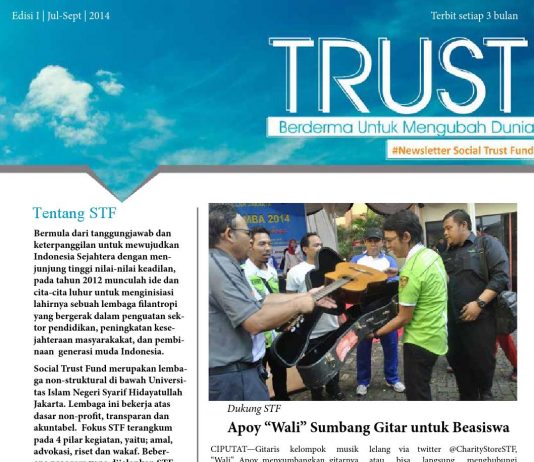 NEWSLETTER TRUST – Edisi 1