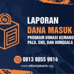 Laporan Donasi Masuk Program Donasi Kemanusiaan Palu, Sigi, dan Donggala Per 23 Februari 2019
