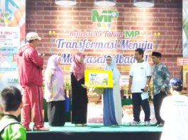 Sekolah Madrasah Pembangunan UIN Jakarta Salurkan Donasi Bencana Melalui Lembaga STF