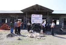 STF UIN Jakarta Gabung Indonesian Humanitarian Alliance (IHA) Dirikan Bangunan di Rakhine State, Myanmar