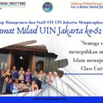 Doa Terbaik di Milad UIN Jakarta ke-62