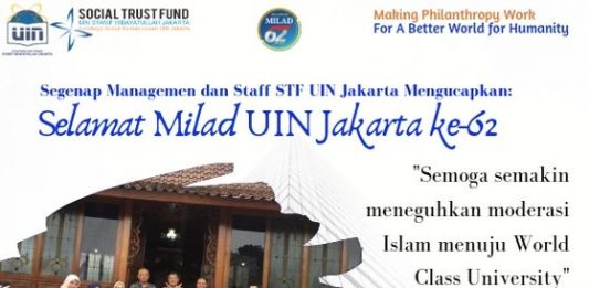 Doa Terbaik di Milad UIN Jakarta ke-62