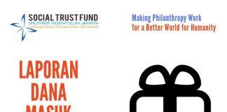 Laporan Donasi Masuk Periode April 2019