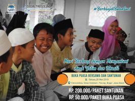 Ayo Berbagi di Bulan Suci Bersama STF UIN Jakarta