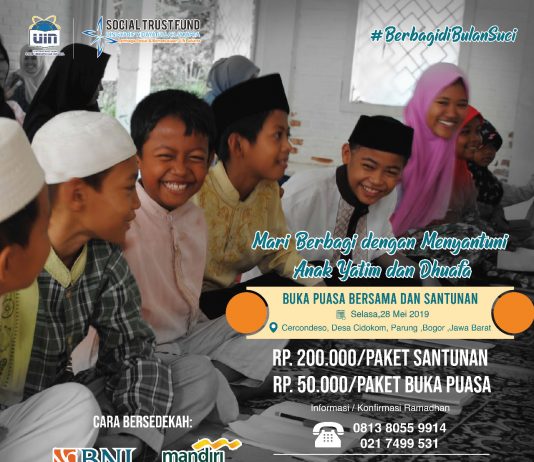 Ayo Berbagi di Bulan Suci Bersama STF UIN Jakarta