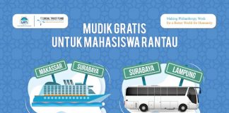 STF UIN Jakarta Ajak Mahasiswa Rantau Mudik Gratis 2019