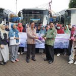 Mudik Gratis STF UIN Jakarta Bantu Ringankan Mahasiswa Rantau Pulang Kampung