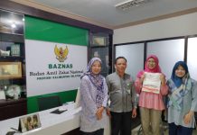 Monev Bungkesmas Perkuat Silaturahmi dan Sinergi dengan BAZNAS Kalimantan Selatan