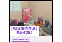 Lowongan Staf Administrasi Marketing Bungkesmas