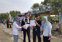 STF UIN Jakarta Ikuti Jalan Sehat Memperingati Milad UIN ke 62