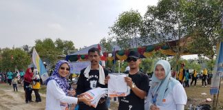 STF UIN Jakarta Ikuti Jalan Sehat Memperingati Milad UIN ke 62