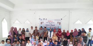 STF UIN Jakarta Menebar Kebaikan Di Bulan Ramadhan Bersama Yatim dan Dhuafa Cidokom, Parung