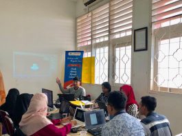 Melalui Cyber Philanthropy Volunteer (CPV) , STF UIN Jakarta Gelar Pelatihan Design Grafis