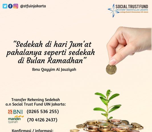 Sedekah Jumat Anda Membantu Anak Negeri Meraih Sarjana