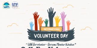 Kolaborasi Sivitas Akademika UIN Merayakan Volunteer Day