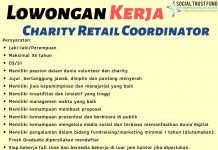 Lowongan Kerja: Charity Retail Coordinator