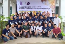 STF UIN Jakarta Kirim Perwakilan Ikuti Pelatihan SPHERE di Pattani Thailand Bersama 15 Lembaga Kemanusiaan se-Asia Tenggara